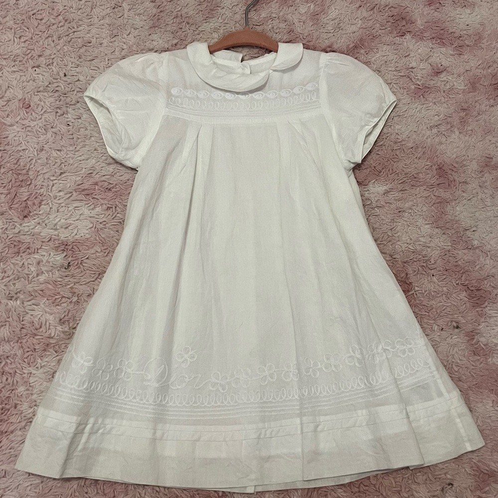 Baby Dior Christian Dior baby white dress size 24 months. Never used
